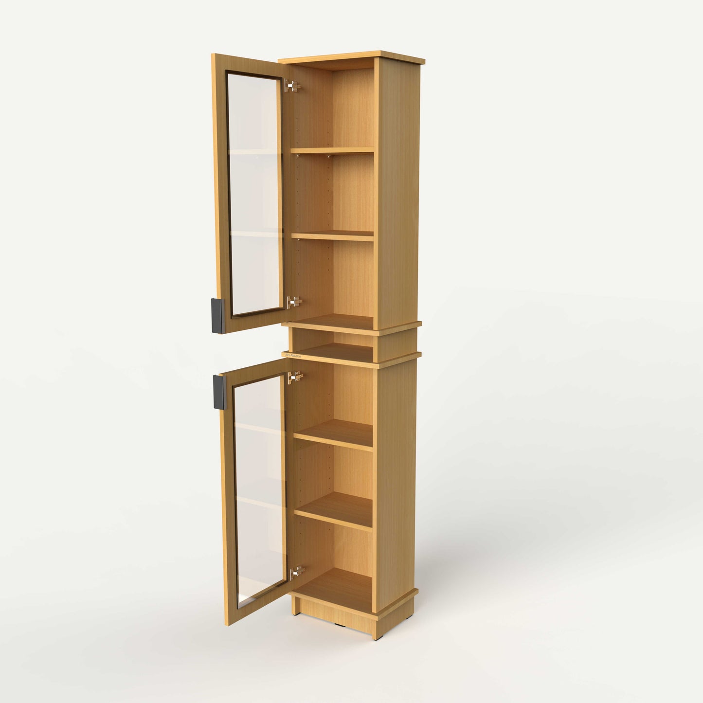 Fable Bookshelf Glass — 1 Column (Tall)