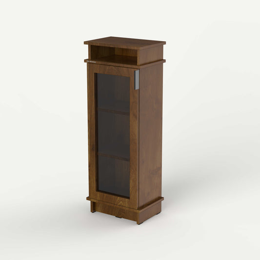 Fable Bookshelf Glass — 1 Column (Short)