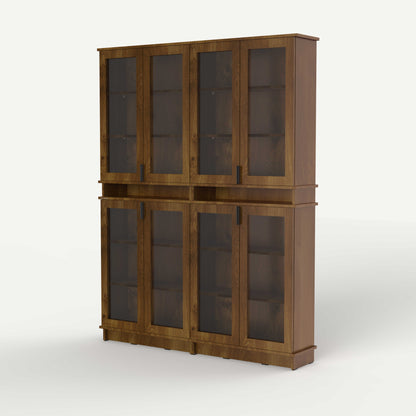 Fable Bookshelf Glass — 4 Column (Tall)